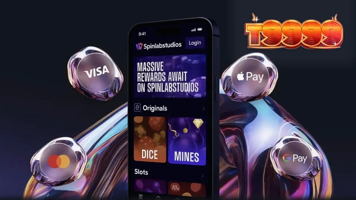 Tampilan antarmuka Spinlab Studio yang menunjukkan proses peluncuran kasino online yang cepat