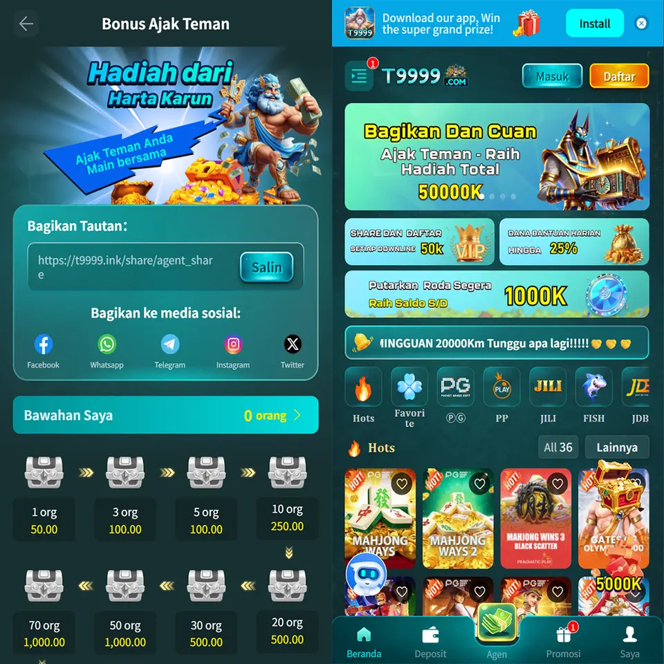 t9999 Daftar Sekarang - Unduh APK